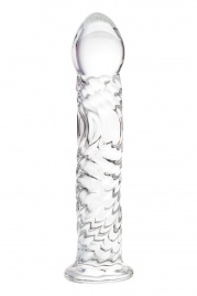 Фаллоимитатор SEXUS GLASS, L 16,5 см Ø 3 см, стекло, нереалистичный, прозрачный