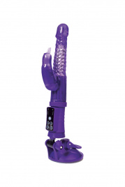 Вибратор с клиторальным стимулятором A-Toys 