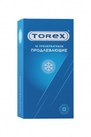 Презервативы TOREX, продлевающие, 12 шт.