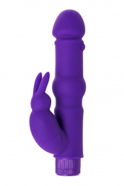 Вибратор с клиторальным стимулятором A-Toys 