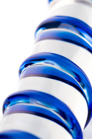 Фаллоимитатор SEXUS GLASS, L 18 см Ø 3,5 см, стекло, нереалистичный, прозрачный фото 6