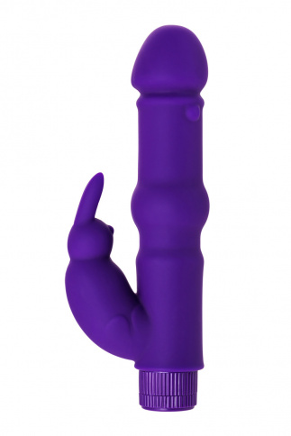 Вибратор с клиторальным стимулятором A-Toys 