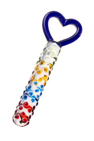 Фаллоимитатор SEXUS GLASS, L 22,5 см Ø 3 см, стекло, нереалистичный, прозрачный фото 1